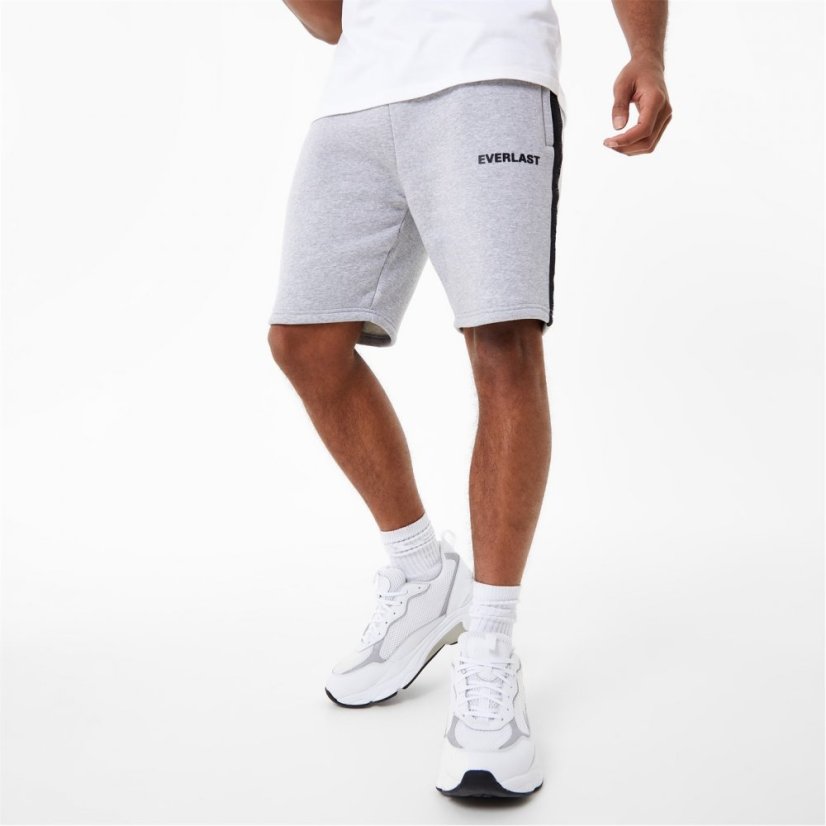 Everlast Taped Shorts Mens Grey Marl