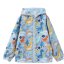 Star Kids' Print Hooded Long Sleeve Rain Anorak AOP