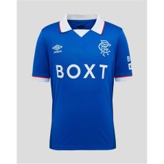 Umbro Rangers Home Shirt 2025 2026 Juniors Lapis Blue