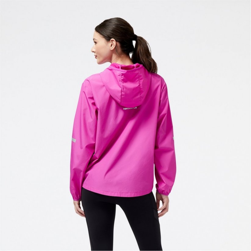 New Balance Hi-Viz Accelerate Running Jacket Women's Magenta Pop