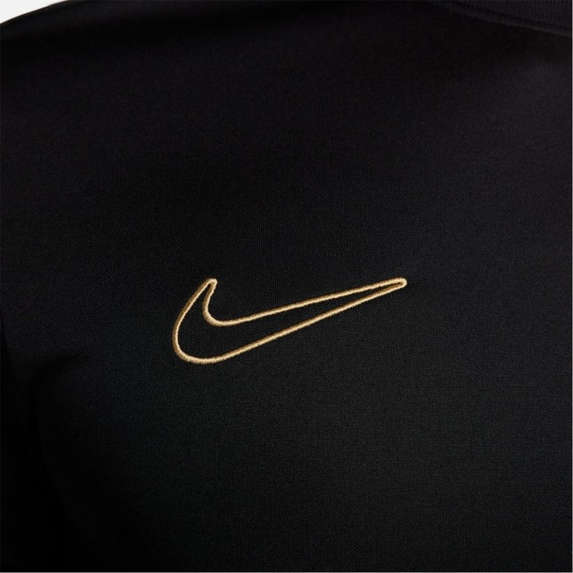Nike Dri-FIT Academy Men's Short-Sleeve Soccer Top Black/Gold