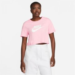 Nike Futura Cropped T-Shirt Soft Pink
