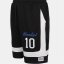 Everlast Men's Knee Length Open Pockets Basketball Shorts Black