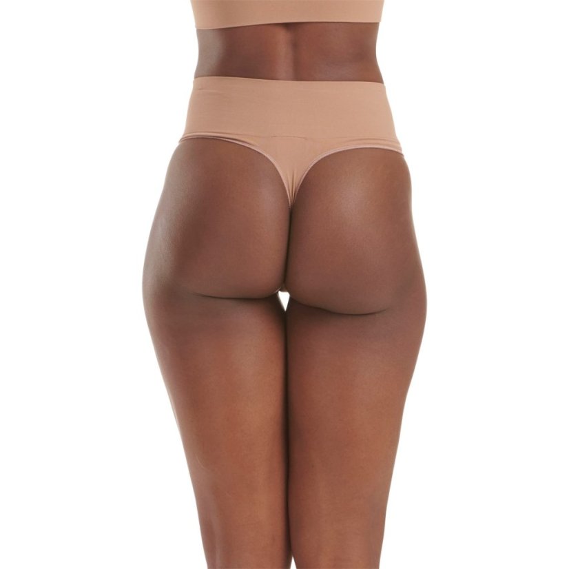 adidas Active Seamless Micro Stretch Thong Beaver Fur