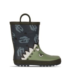 Gelert Print Welly Ch44 Dinosaur