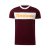 Reebok Essentials Linear Logo Graphic pánske tričko Maroon