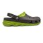Crocs Duet Max Clog Unisex Sandals Graphite/Volt G