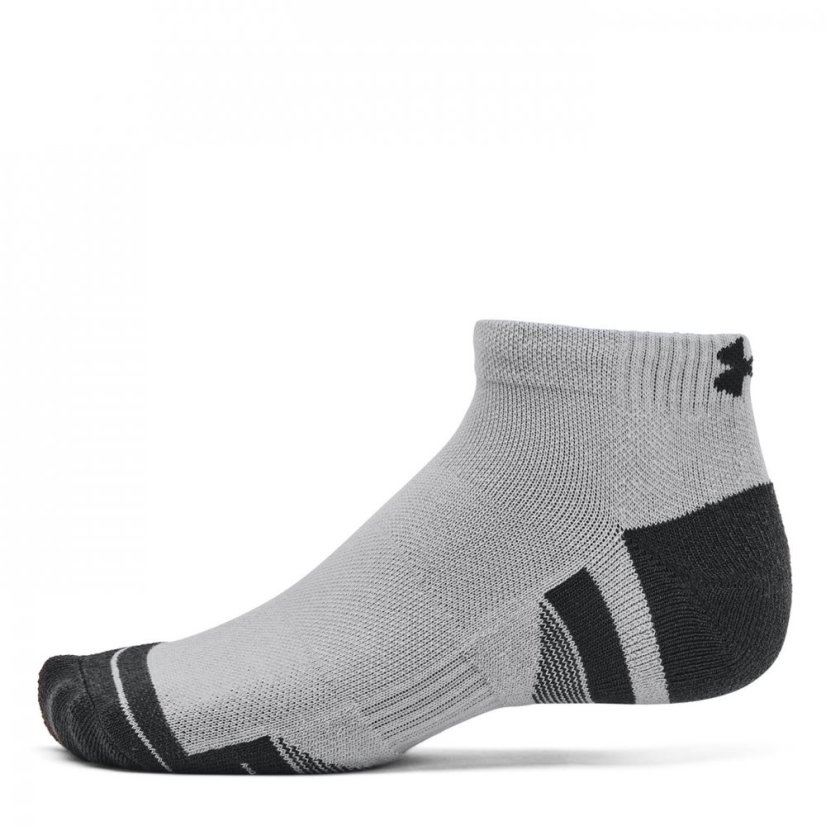 Under Armour UA Performance Tech 3-Pack Low Cut Socks Unisex Blk/Gry/Wht