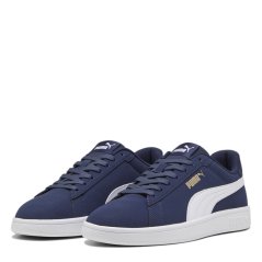Puma Smash 3.0 Buck Low-Top Trainers Mens Navy/White