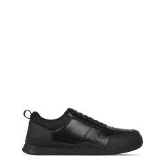 Giorgio Lace Trainers Black/Black