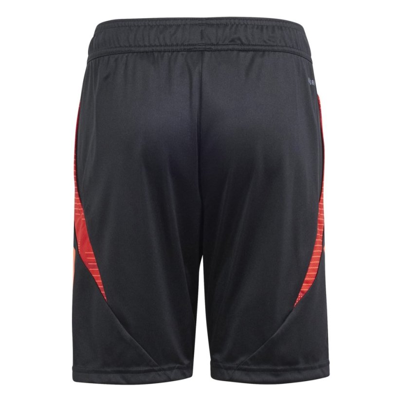 adidas Unisex Kids' Tiro24 Football Shorts Black/Solar Red
