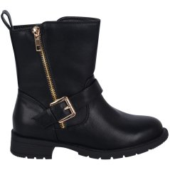 Miso Bella Biker Boots Childrens Black