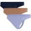 adidas Low Rise Thong 3Pk Assorted