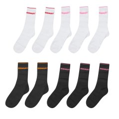 Donnay 10 Pack Crew Socks Junior Bright Asst