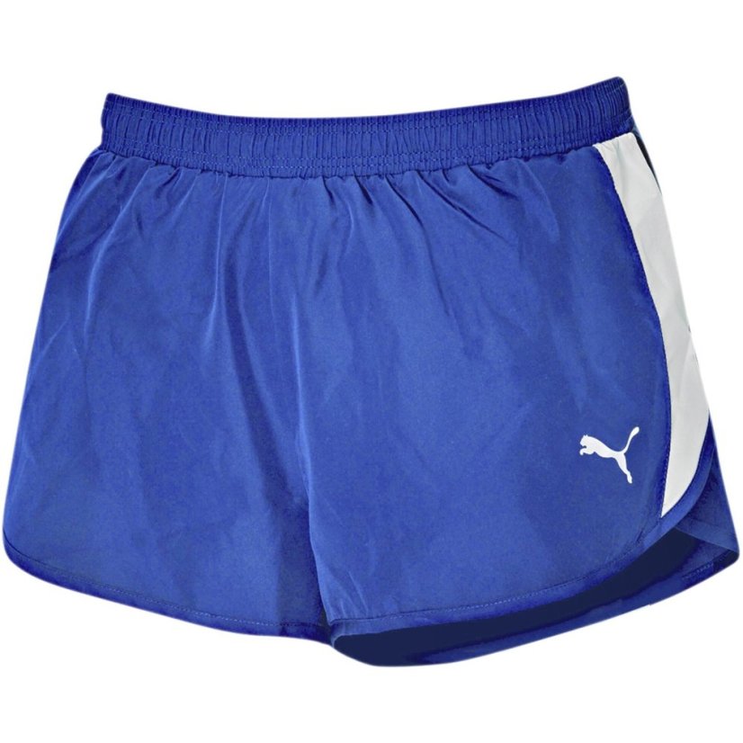 Puma Tb Split Shorts Juniors Blue