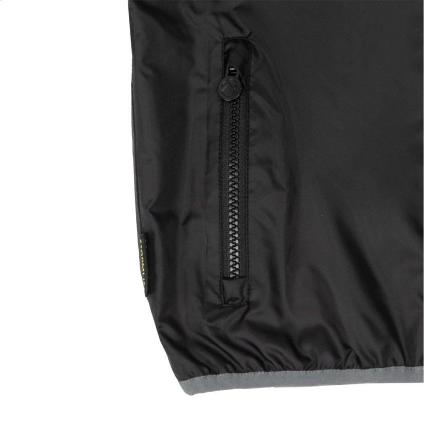Gelert Kids' Dursley Waterproof Long Sleeve Hooded Jacket Black