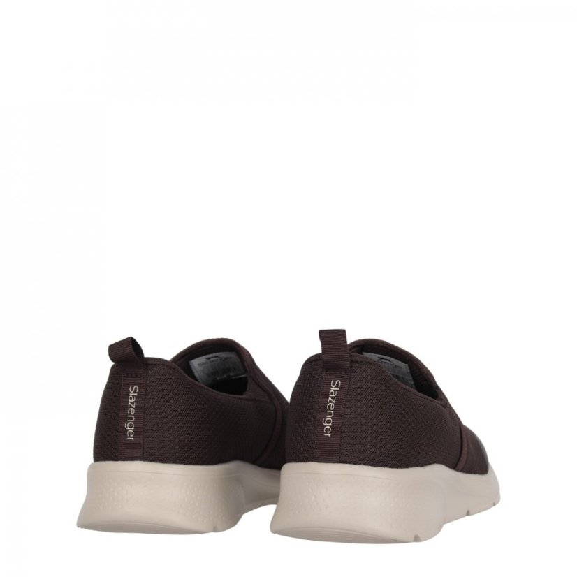 Slazenger Zeal Mens Slip On Shoes Brown