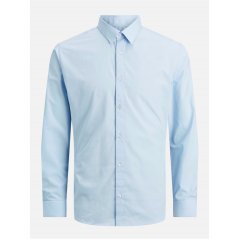 Jack and Jones Joe Poplin Shirt Mens Cashmere Blue