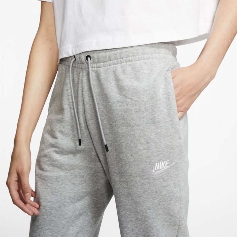 Nike Sportswear Essential Fleece Pants Womens Grey Hth/Whi