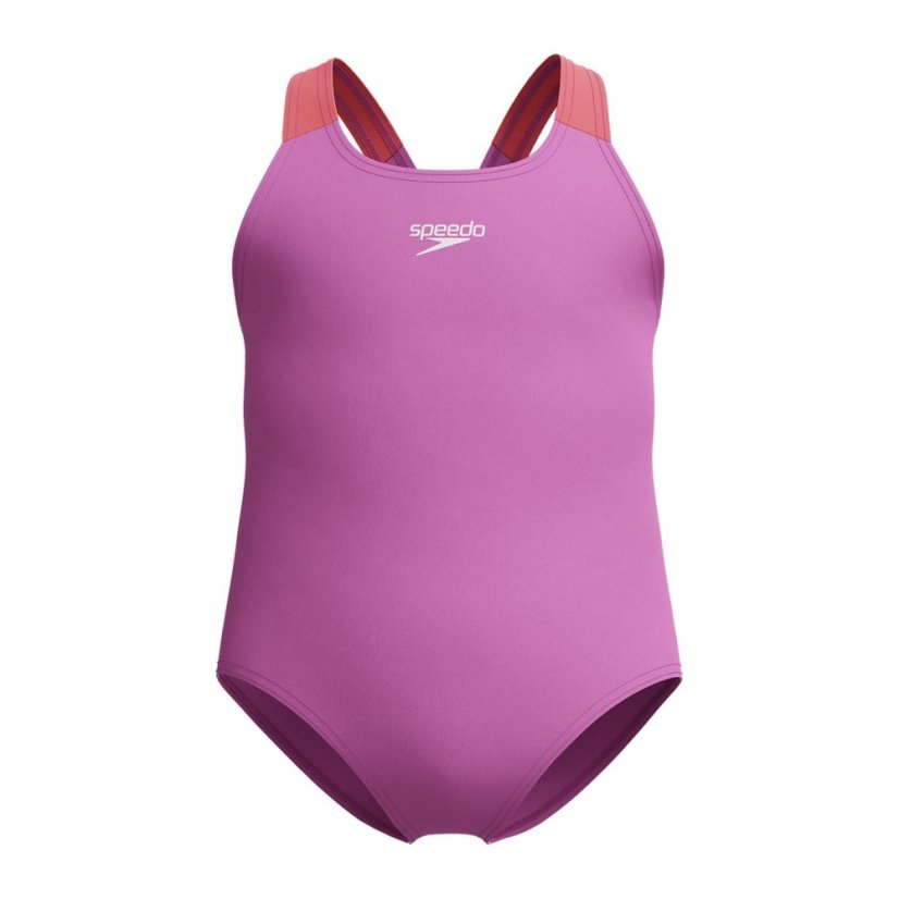 Speedo Girls Learn to Swim Medalist Neon Violet