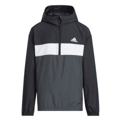 adidas Woven Anorak Jacket Black