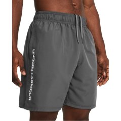 Under Armour Woven Wordmark Shorts Grey/Black