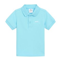 Slazenger Short Sleeve Polo Infant Topaz