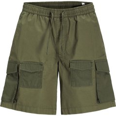 Jack and Jones Mens Alfie Cargo Shorts Dusty Olive