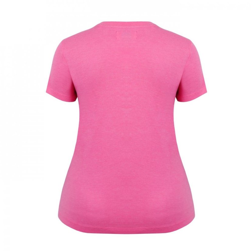 Lee Cooper Classic T Shirt Ladies Pink