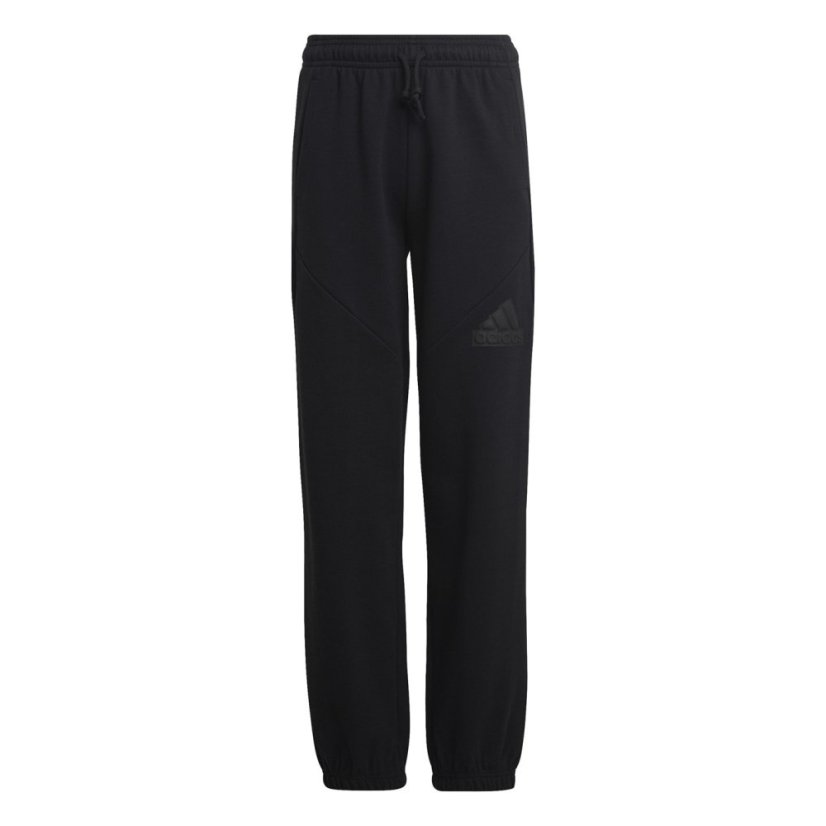 adidas Future Icons Logo Tracksuit Bottoms Black/Black