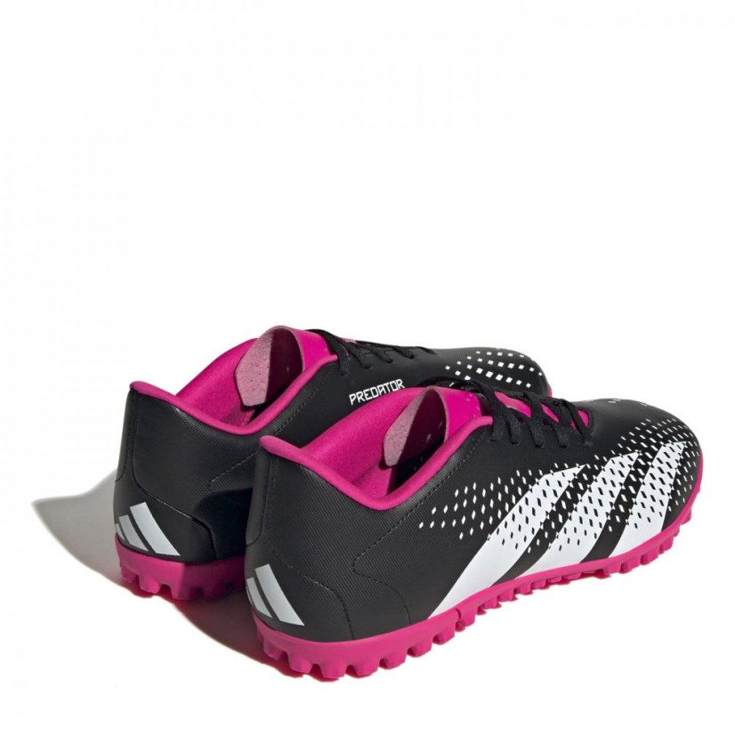 adidas Predator Accuracy.4 Astro Turf Trainers Black/Wht/Pink