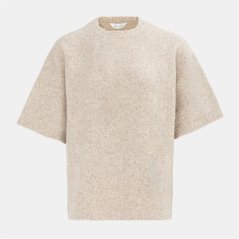 Miso Short Sleeve Knit Tee Women Grey