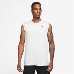 Nike Dri-FIT Legend Men's Sleeveless Fitness T-Shirt White/Black