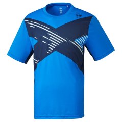 Dunlop Adults K Swiss Game Short-Sleeve Performance T-Shirt Sky Blue