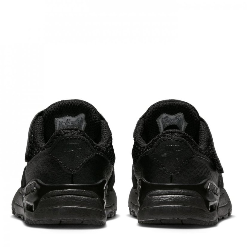 Nike Air Max System Baby Sneakers Black/Grey