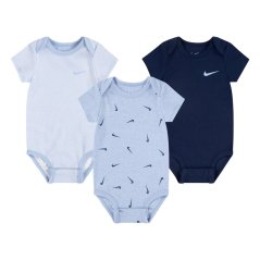 Nike ESS 3Pk Bodysuit Baby Cobalt Bliss