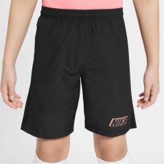 Nike Dri-FIT Academy Big Kids' Graphic Soccer Shorts Black