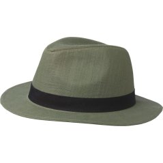 Jack and Jones Fedora Hat Green Ash