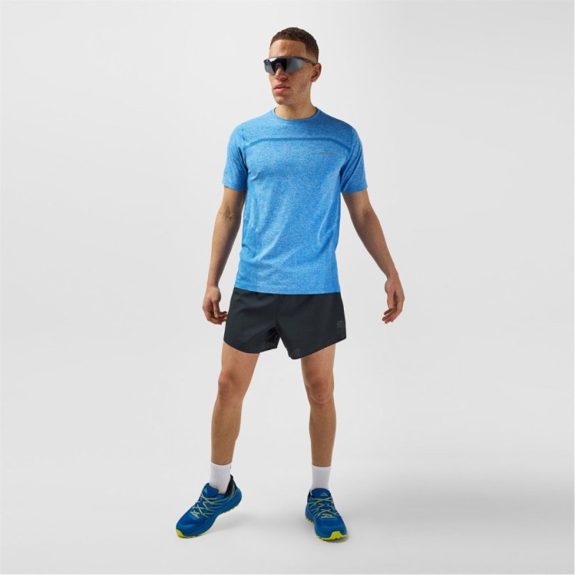 Karrimor Caracal Trail Trainers Mens Blue/Lime