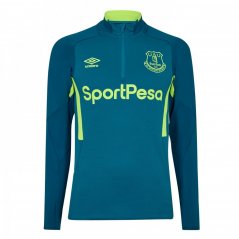 Umbro Everton Half Zip Training Top Celestial