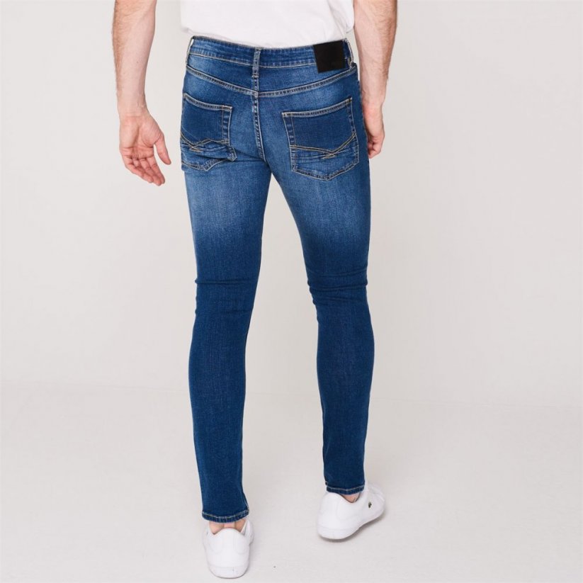 Firetrap Super Skinny Jeans Mid Wash 2