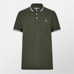 Original Penguin OP Tipped pánské polo tričko Grape Leaf