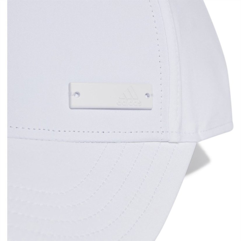 adidas Metal Badge Baseball Cap White