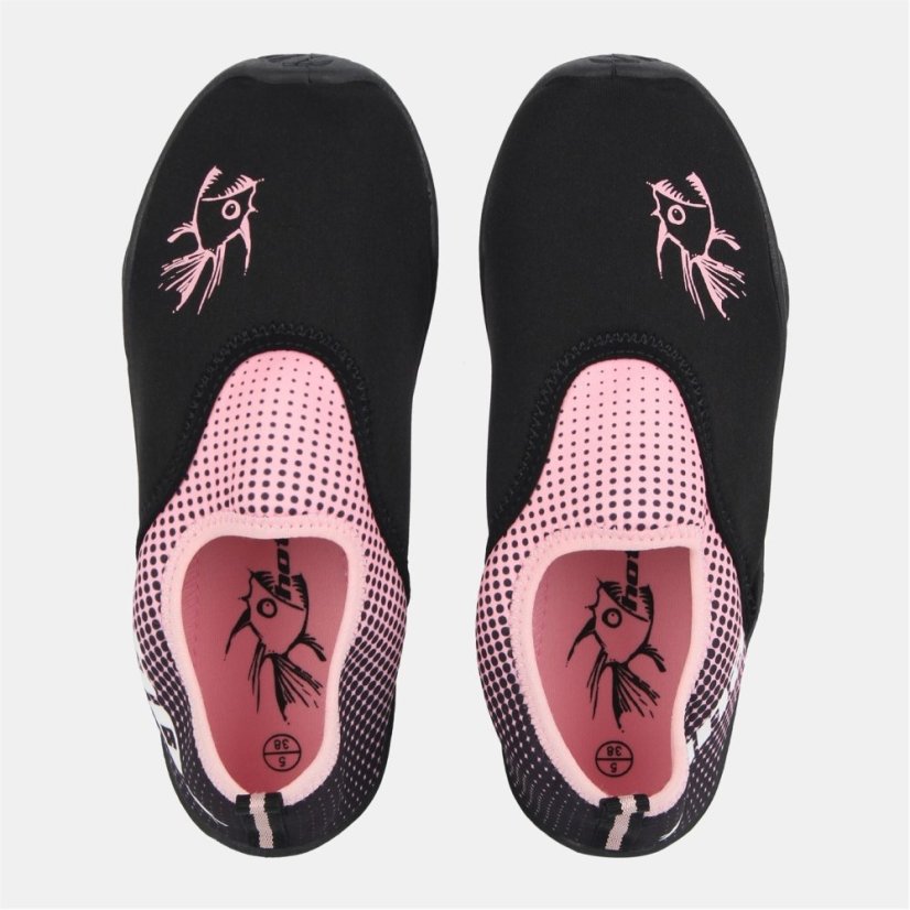 Hot Tuna Aqua Water Shoes Junior Black/Pink Fde