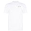 Nike Cricket Advanced Polo Mens White/White/Bla