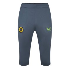 Castore Wolverhampton Wanders FC 3/4 Pants Mens Charcoal/Black