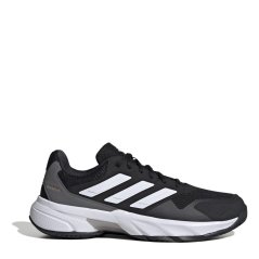 adidas Men's Courtjam Control Tennis Shoes Black