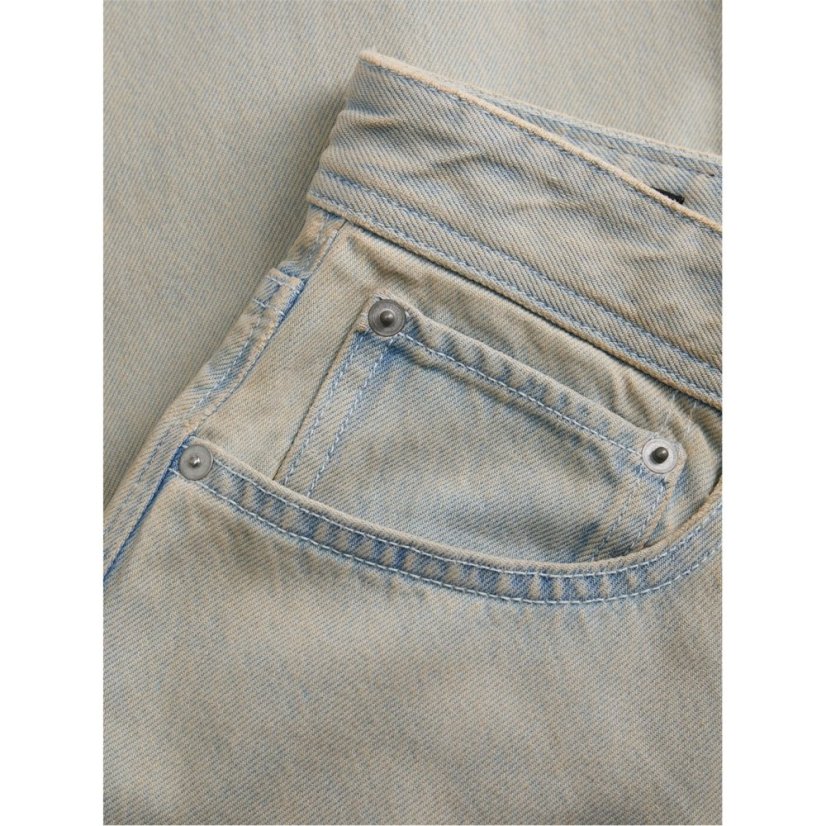 Jack and Jones Men's Ron Straight Leg Jeans Blue Denim