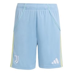 adidas Juventus Away Shorts 2025 2026 Juniors Blue