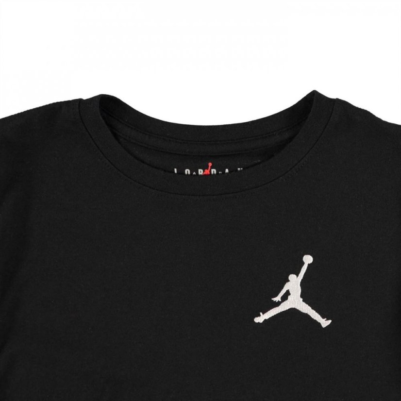 Air Jordan T Shirt Junior Boys Black